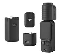 Buziba Silicone Protective Case Cover for DJI Osmo Pocket 3 Silicone Sleeve Protective Cover Handheld Gimbal Action Camera Accessories(Black)