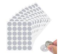 BUZIFU 300 Pieces Scratch Off Stickers 1 Inch Round Circle Scratch Off Labels Self Adhesive Peel and Stick DIY Round Stickers Labels for Surprise Gift Notes Games Fundraisers Promotions