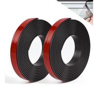 BUZIFU Magnetic Tape Self Adhesive Set A and B in 2m Rolls Each Sticky Magnet Strips 12,7mm Wide Sticky Back Magnet Roll B Magnetic Tape for Windows Without Drilling - for All Mosquito Nets