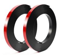 BUZIFU Magnetic Tape Self Adhesive Set A and B in 3m Rolls Each Sticky Magnet Strips 15mm Wide Sticky Back Magnet Roll B Magnetic Tape for Windows Without Drilling - for All Mosquito Nets