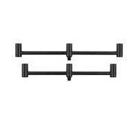 Fox International Black Label Slim 3 Rod Pod Buzz Bar Silver 220-250 mm