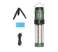 Buzz Defense Portable, 2025 New Buzzdefense Portable, Outdoor Camping Light, for Indoor and Outdoor, Patio, Garden, Picnic, High Capacity, Integrated Light (Green)