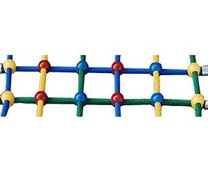 Buzz Gardens Cross connector for Climbing Net Rope Ladder Ø16 (Black)