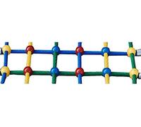 Buzz Gardens Cross connector for Climbing Net Rope Ladder Ø16 (Red)