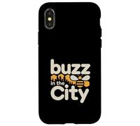 Buzz In The City Urban Beekeeping Bee Case for iPhone X/XS