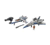 Buzz Lightyear Disney Spaceship Vehicle 2-Pack, Hyperspeed Series XL-01 and XL-15 Space Jets (7 Inch) and Mini-Figure [Amazon Exclusive], for Kids Age 4+