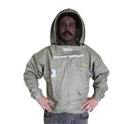 Buzz Professional Khaki Jacket with Fencing Veil (3XL)