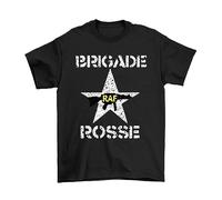 buzz shirts Brigade Rosse RAF, As Seen On Joe Strummer, Mens or Womens Band T-Shirt, Made from Organic Cotton Black