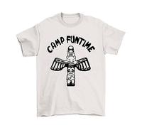 buzz shirts Camp Funtime, As Seen On Debbie Harry, Mens or Womens Band T-Shirt, Made from Organic Cotton Vintage White