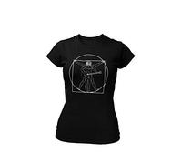 buzz shirts Da Vinci Guitarist, Women's Organic Cotton Guitar Music T-Shirt