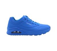 Skechers Men's Uno Stand on Air Sneaker, Blue Durabuck Mesh, 10 UK