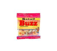 Buzz Sweets Fizzy Dummies 14 Pack - Sour Vegan Jelly Kid Bags 59p