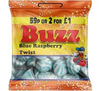 Buzz Sweet's Raspberry Twist - 14 Packs of Kids Bag