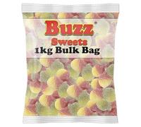 Buzz Sweet's Sour Apples Mix Sweets - 1kg Bulk Bag