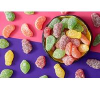 Buzz Sweets Super Sour Fruits - 14 Packs of Kids Bag