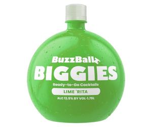 BuzzBallz Biggies Lime Rita, Ready to Drink Margarita, 1.75l