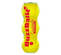 BUZZBALLZ COCKTAILS: Chili Mango 200 ml 13.5% Alcohol | Premixed Mango Flavored Margarita Cocktail (Pack of 3) | Ready To Drink | Made from Tequila, Vodka & Hot Chilli Pepper