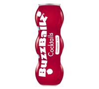 BUZZBALLZ COCKTAILS: Strawberry 'Rita 200ml 13.5% Alcohol | Premixed Strawberry Flavored Margarita Cocktail (Pack of 3) | Ready To Drink | Made from Tequila, Vodka & Strawberry