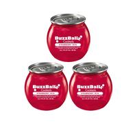 BuzzBallz Strawberry Rita Cocktail, 3 x 200 ml