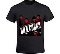 Buzzcocks Ever Fallen in Love Buzzcocks Finest Custom Mens T Shirts Design Round Neck Black