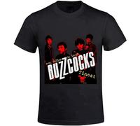 Buzzcocks Ever Fallen in Love Buzzcocks Finest Custom Men's T-Shirts Design Round Neck Black XL