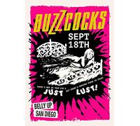 Buzzcocks Poster #1 VINTAGE RARE BAND ROCK Posters Concert Tour Music - A4 A3 A2 - Quality Prints (A4 Not Framed (210 x 297mm))