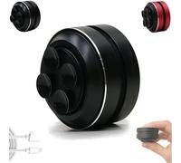 Buzzgo Echo Speaker, Bluetooth Mini Speaker Bone Conduction Portable WirelessSpeaker, Turn Any Surface into aSpeaker, Music Player with Suction Cup for Bath, Home, Outdoor, Travel (black)
