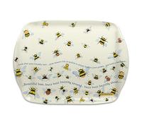 Buzzing Bees - Emma Ball Colourful Medium Melamine Tray - 35cm