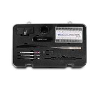 BUZZUFY Magnum Watchmaker Service Set of 10 Tools Watch Repair kit Tool, Screwdrivers, tweezer, loupe, Back case Opener and Spring Bars
