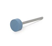 BUZZUFY Universal Polisher Brush Light Blue Wheel, Ø 11 x 2 mm, Soft, Grain fine, HP-Shank Polish Tool