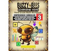 Buzzy Bees Learning Hive: Comprehensive 3rd Grade Math Workbook | Practice Place Value, Rounding, Comparing Numbers, Multiplication, Division, ... & More | Complete Curriculum for Ages 8-9