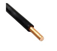 BV-Black Solid Copper Wire Electric Cable PVC Single Core Hard Concealed Wiring Power Supply Cord 18 14 12 10 AWG(BV-Black20m,14 AWG)