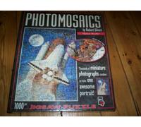 BV LEISURE 1000 PIECE JIGSAW PUZZLE - PHOTOMOSAICS - SPACE SHUTTLE BY ROBERT SILVERS