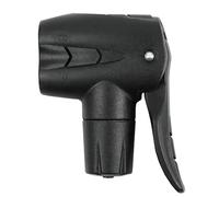 BV Schrader & Presta Pump Head - Universal Bike Pump Head Replacement with Leak-Free Seal - Dual Valve or Double-Sided Head - Durable Floor Pump Replacement Head - Tool-Free Installation
