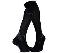 BV Sport - Compression Socks - Trail Ultra.2 Compression Noir/Gris for Men - Size M - Black Black M