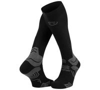 BV Sport - Compression socks - Trek Compression GR Noir/Gris for Men - Size M+ - Black Black M+