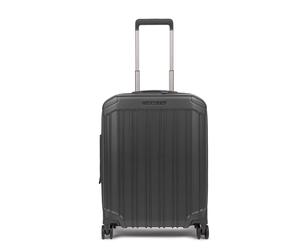 Bv5398Pql Expandable Cabin Suitcase - unisex - Piquadro - Cabin Bags - Black - ONE SIZE - Suitcases ONE SIZE