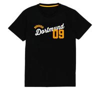 BVB Borussia Dortmund Explorer Shirt Black 100% Cotton Size L