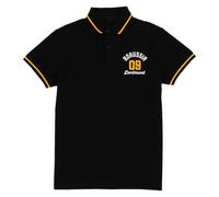 BVB Borussia Dortmund Polo Explorer Men's Black 100% Cotton Size XL