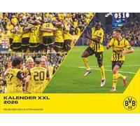BVB Edition Kalender 2026: Großer Wandkalender. Einzigartiger Fotokalender mit allen Stars von Borussia Dortmund. Wandkalender XXL für Fußballfans. Querformat 68 x 49 cm.