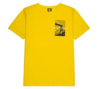 BVB T-Shirt Nostalgia Cotton in Conversion, Stadium Anniversary 50 Years, Size S Yellow, Yellow, S