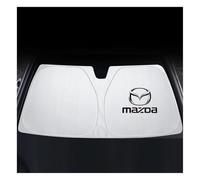 BVCFRDQ Car Windscreen Sun Shade, for MAZAD Axela MS Atenza Angkesaila Front Windshield Sunshade,Foldable Cover Visor Sunshades,Reflective UV Dust Protector