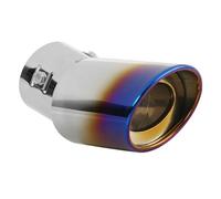 BVCFRDQ Exhaust Tail Pipe, for Ford MK2 Mustang Edge C-Max Exhaust Muffler Tip Pipe Car Rear Tail Throat Muffler Single Outlet End Tailpipe Tube,D