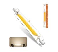 BVCL R7s LED 118mm Lamp, Dimmable Light Bulb 10W, Equivalent to 100W halogen bulb, 1000LM, No Flicker, 360° Beam Angle, COB Bulb (Color : Natural white 4000K, Size : 118mm 1pcs)