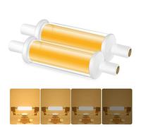 BVCL R7S LED 78mm Dimmable, 4.2W 220-240V Warm White 3000K 470LM R7S LED Bulbs, Equivalent for 50W J78 R7S Halogen Bulbs, No Flicker, 2PCS