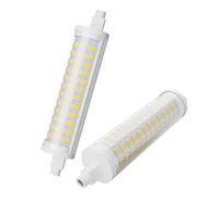 BVCL R7s LED Bulb 118mm, Non-dimmable Linear Bulbs, 16W 1600lm AC220V, Equivalent to 160W Halogen Lamp, for Floodlight, Security Light (Color : Warm white, Size : 2pcs)