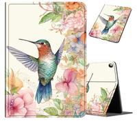 BVCLKJPOI Fire HD 8 Tablet Case 2024/2022/2020 (12th/10th Gen) - Slim PU Leather Folio Cover with Auto Wake Sleep, Strong Durable Shockproof Stand Case for Fire HD 8 Plus, Hummingbird 2