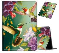 BVCLKJPOI Fire HD 8 Tablet Case 2024/2022/2020 (12th/10th Gen) - Slim PU Leather Folio Cover with Auto Wake Sleep, Strong Durable Shockproof Stand Case for Fire HD 8 Plus, Hummingbird