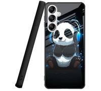 BVCLKJPOI for Samsung Galaxy S23 Case 6.1 Inch,All-Around Shockproof Corners Glass Back Anti-Scratch Phone Case,Soft TPU Bumper Protective Cover for Galaxy S23 for Women Men,Dj Panda