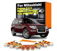 BVCMENZK LED Interior Dome Light Kit, for Mitsubishi Pajero 2 3 4 Montero Shogun MK2 MK3 MK4 V20 V60 V80 V73 Car Led